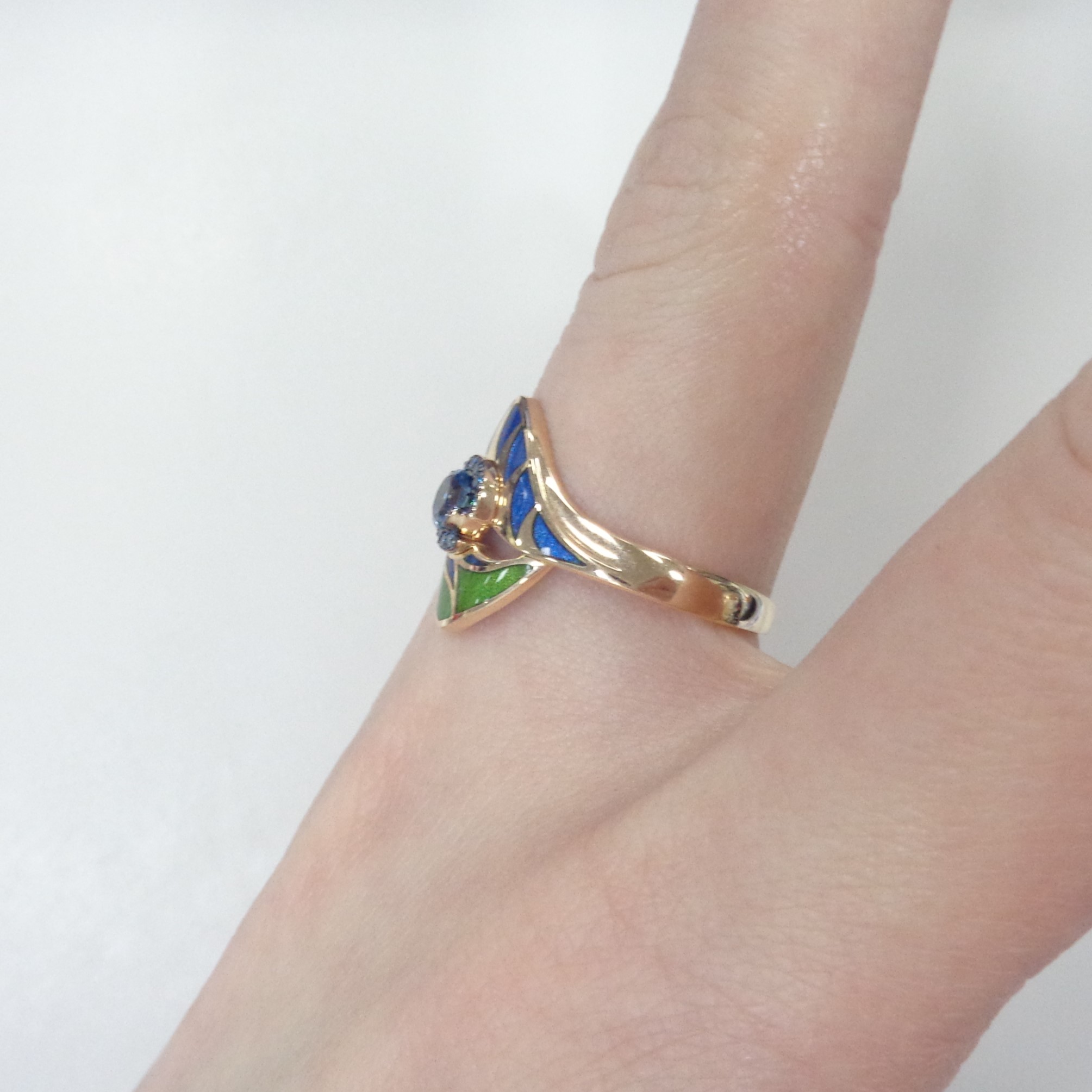 10312-000672 Кольцо (Au 585)